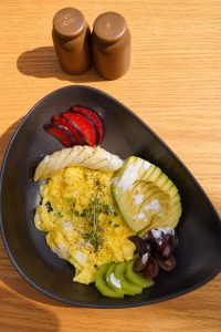 Egg & Fruit — Noqta Space, Essaouira