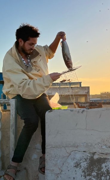 Shopping at the local market in Essaouira to furnish Noqta Space