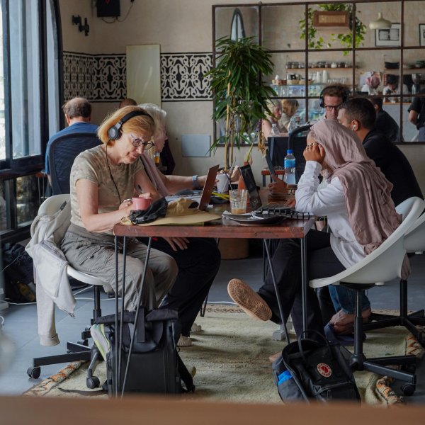 Spazio di coworking presso Noqta Space, Essaouira